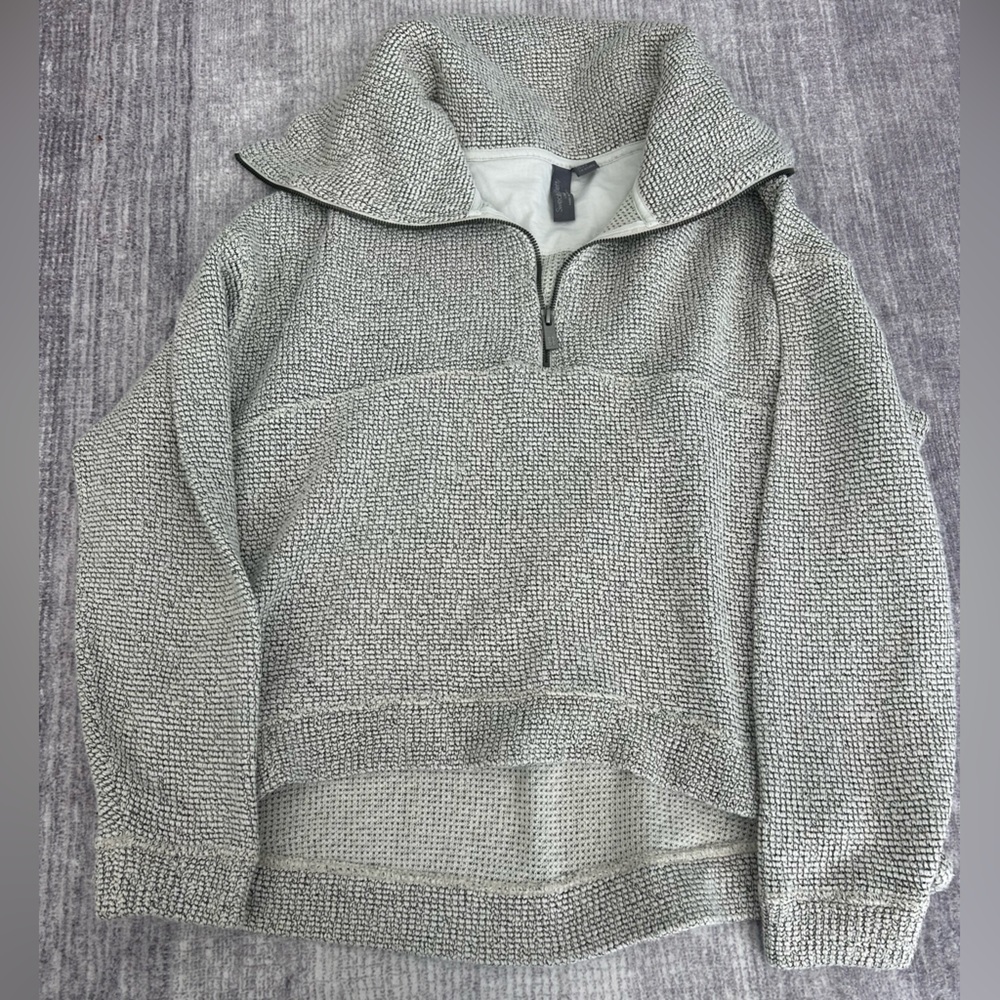 SWEATY BETTY Restful Boucle Half
Zip Sweatshirt Heather Women’s S Boxy Active - Picture 4 of 10